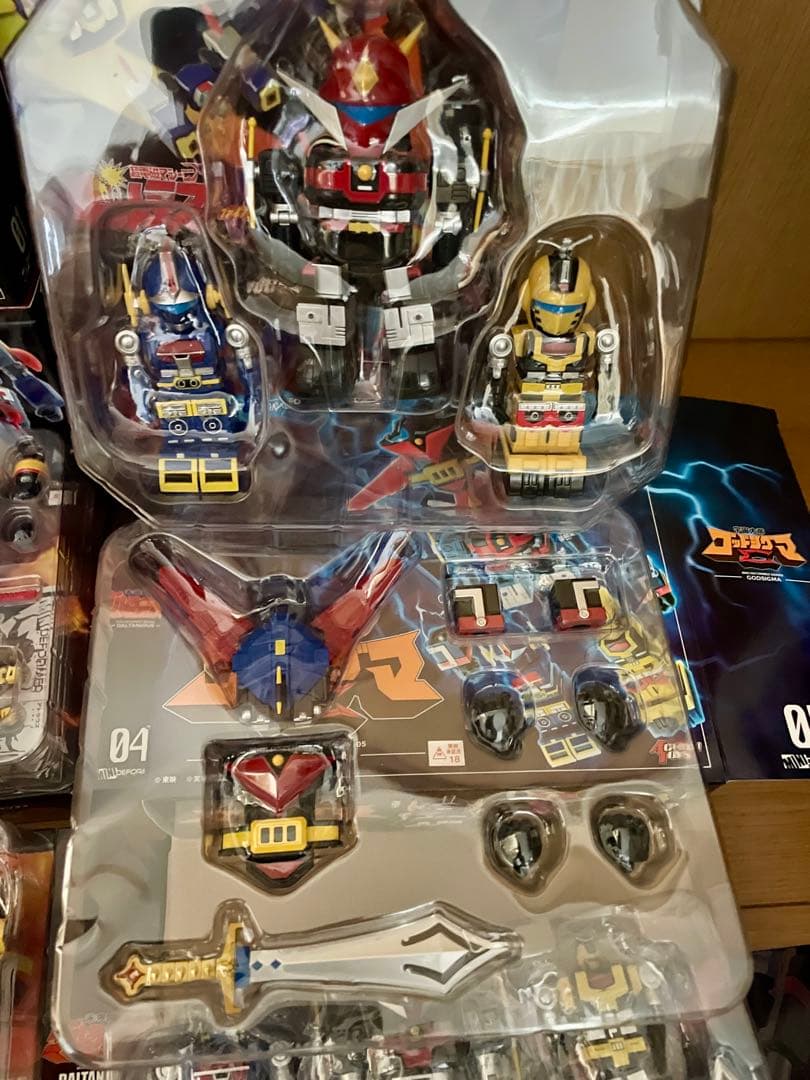 ミニアクション、ディフォルメ シリーズ ボルテス、コンバトラーvなど 10種