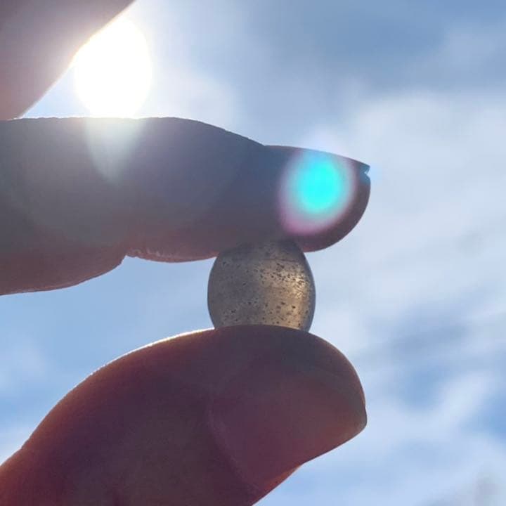 透明感がキュンとくる！ラブラドライトキャッツアイ9.5ct