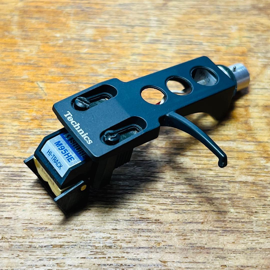 SHURE M95HE MM型フォノカートリッジ + シェル + 交換針2本