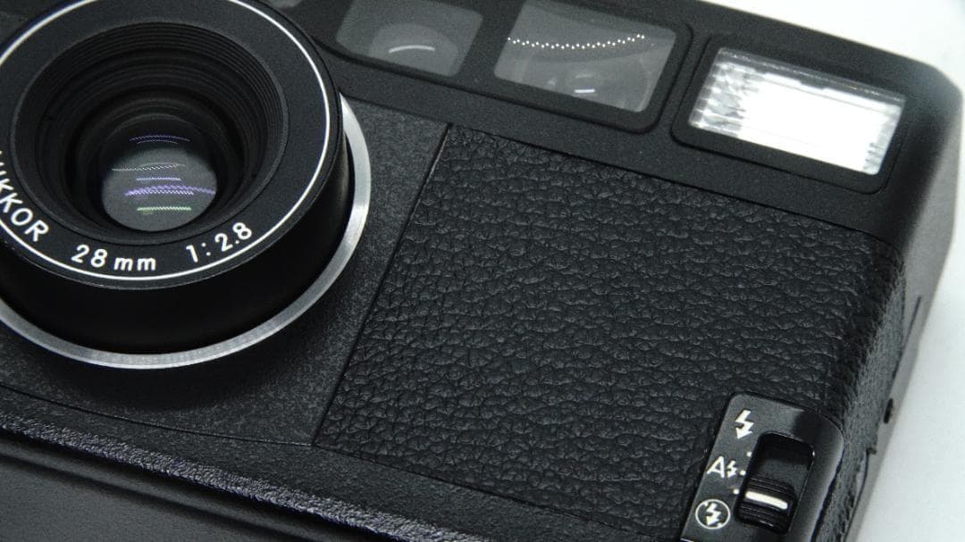【X2127】Nikon 28 Ti ブラック ニコン コンパクトフィルムカメラ