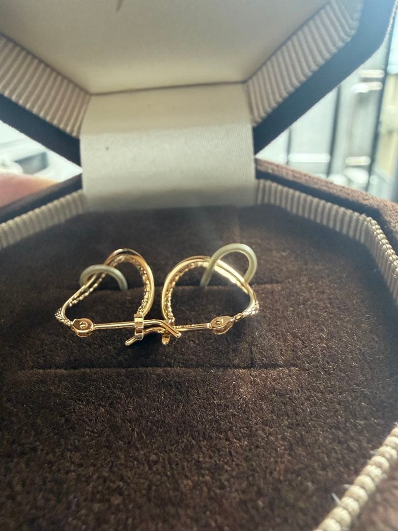 アガットagete K18フープピアス