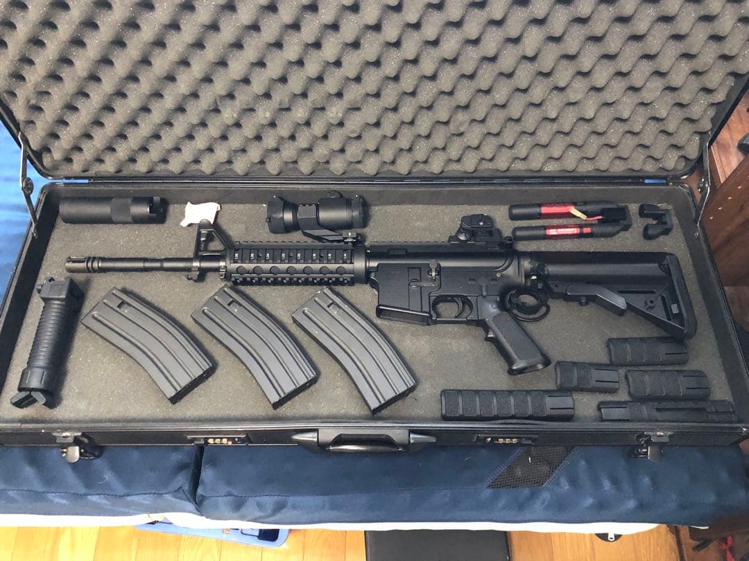 (2/4値下げ) 東京マルイ SOPMOD M4 次世代 カスタム多　動作確認