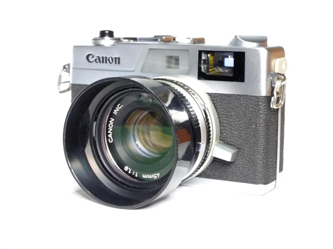 【実写確認整備品】ニューキャノネットQL19G-Ⅲ／CANON LENSf1.9