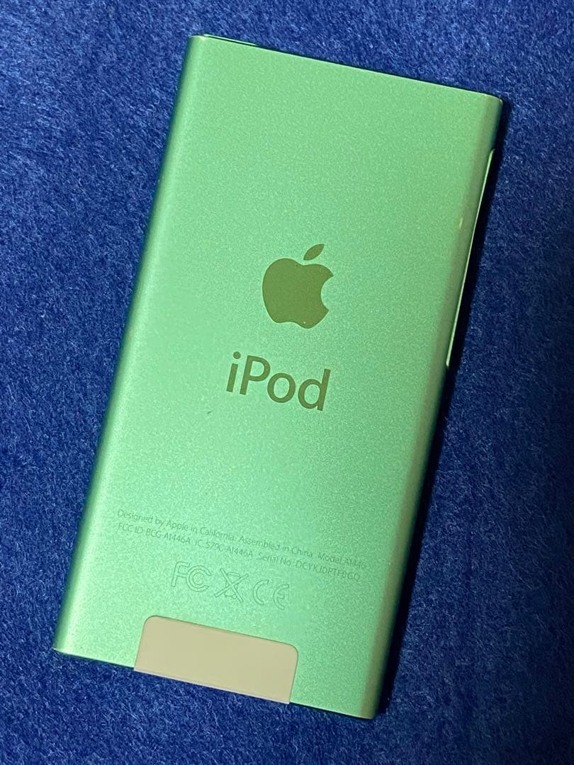 新品バッテリー Apple iPod nano 第7世代 グリーン ②