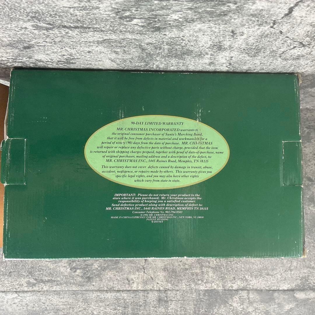 ミスタークリスマス ミッキー オルゴール クリスマス 希少 廃盤 ディズニー