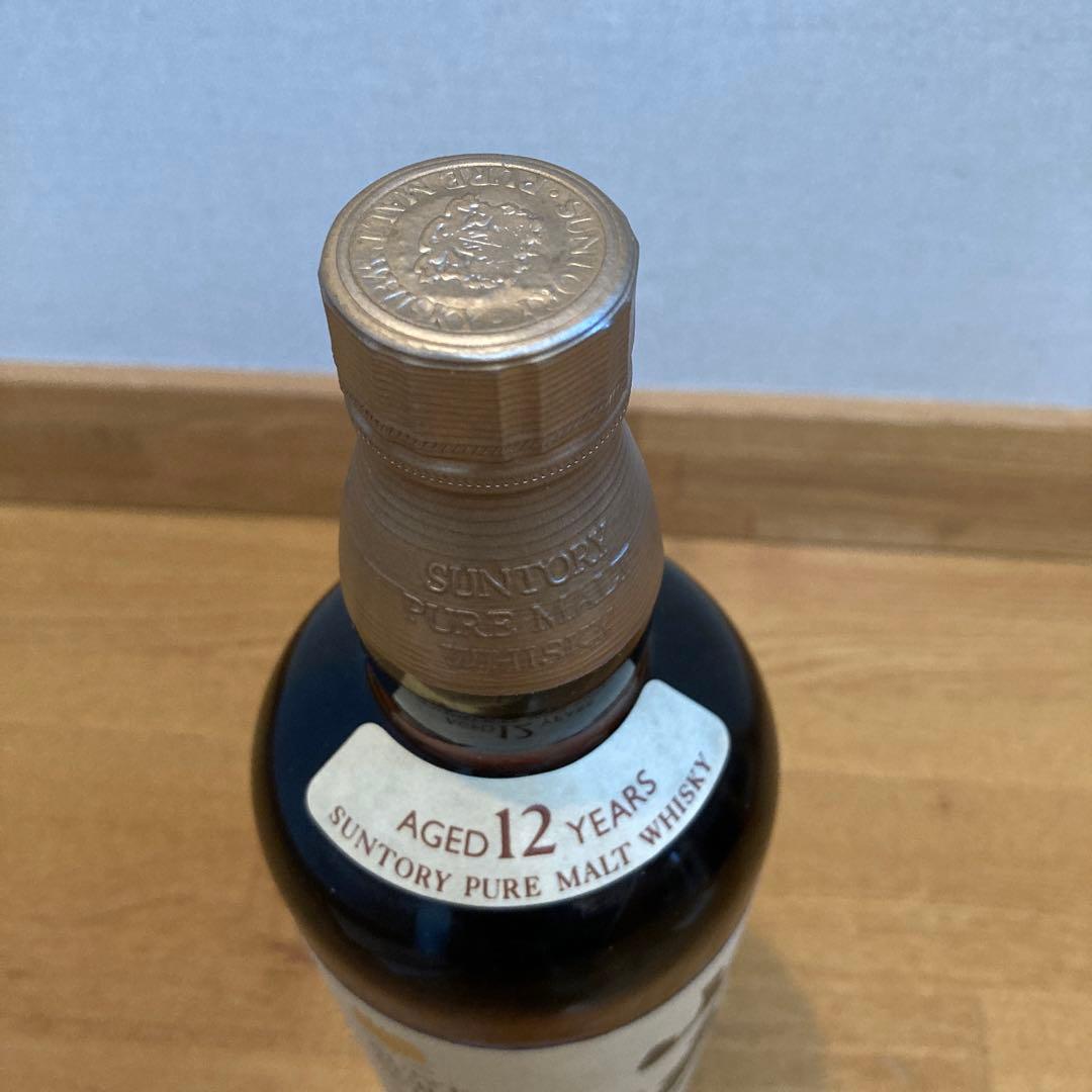 サントリー 山崎 12年 ピュアモルトウイスキー 特級760ml 木箱入り未開封