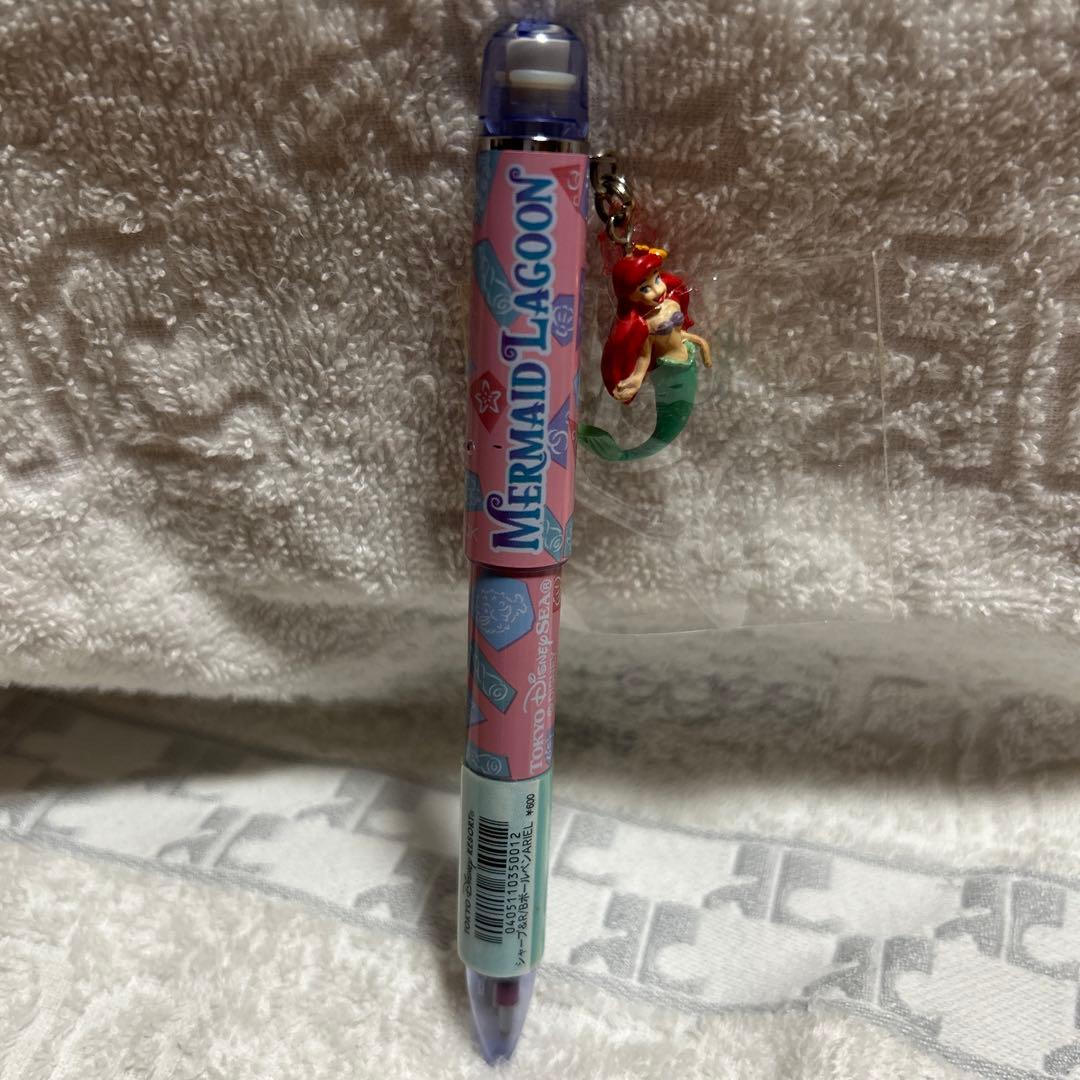 ディズニーリゾート　アリエル　シャープ&2色ボールペン