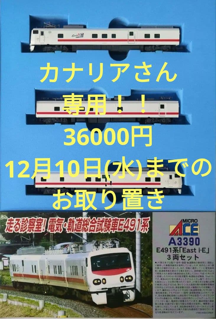 鉄道模型 E491 East i-E 3両セット