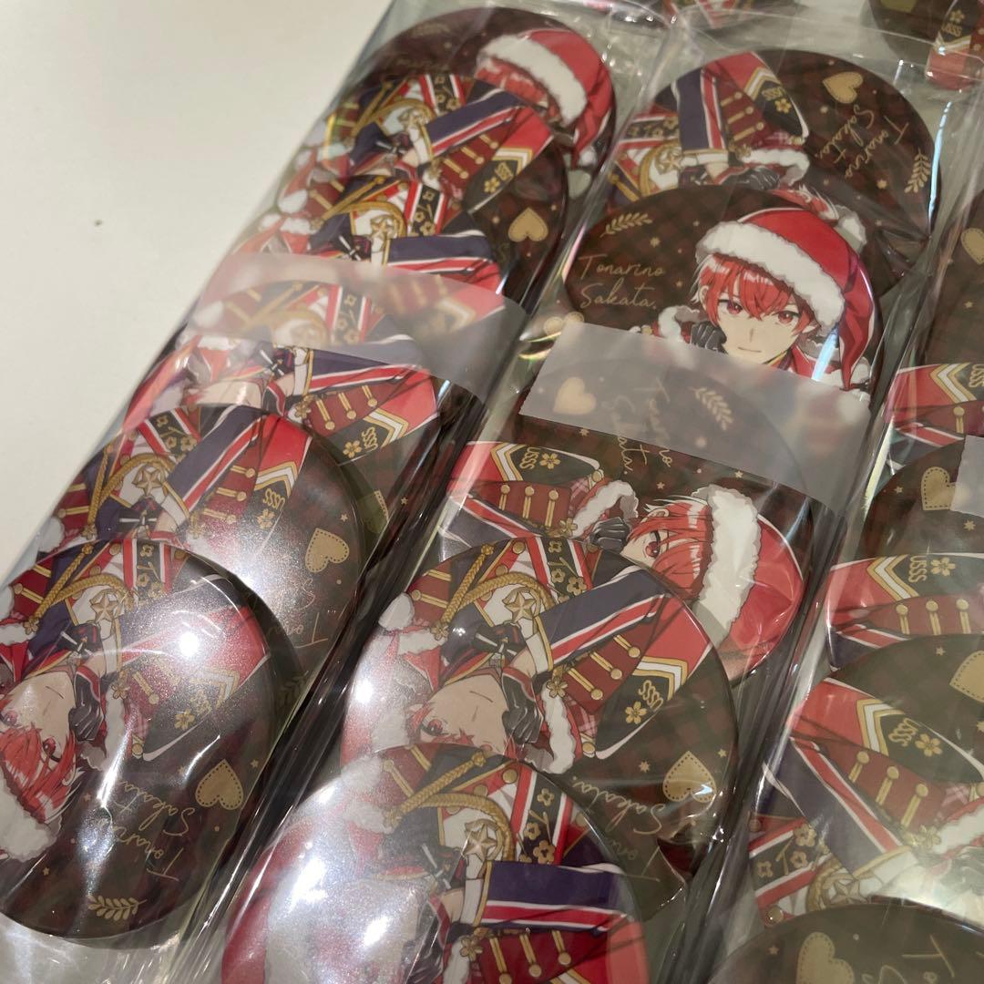 L81.浦島坂田船 となりの坂田 缶バッジ 2020 クリスマス サンタ 等身