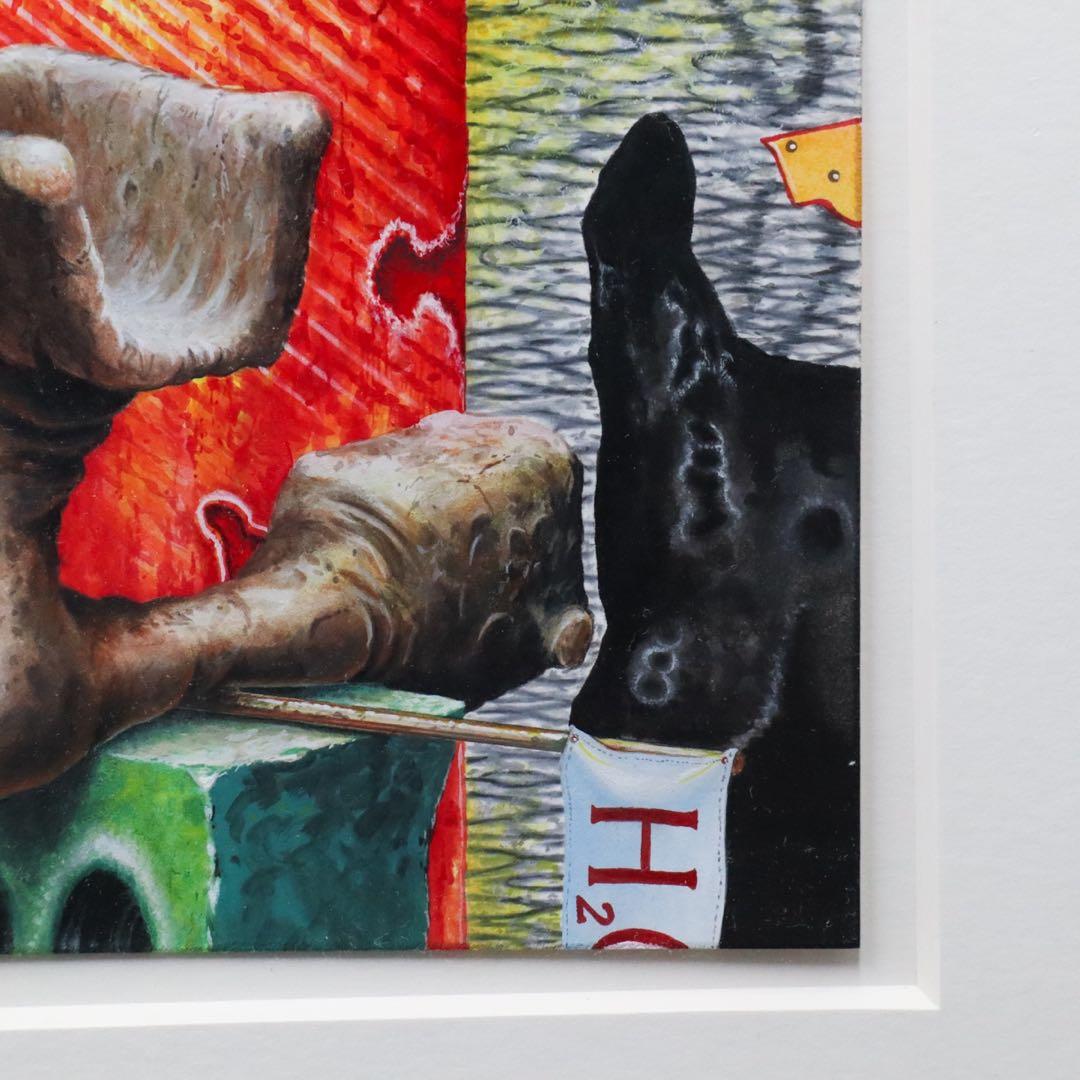 スティーブ・ガロウェイ エドワード・ヘンダーソン 共同制作 ガッシュ 日動画廊