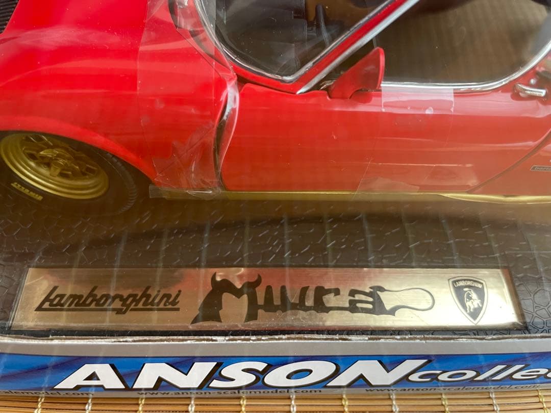 1/18 ランボルギーニ・ミウラ レッド　新品・入手困難‼︎