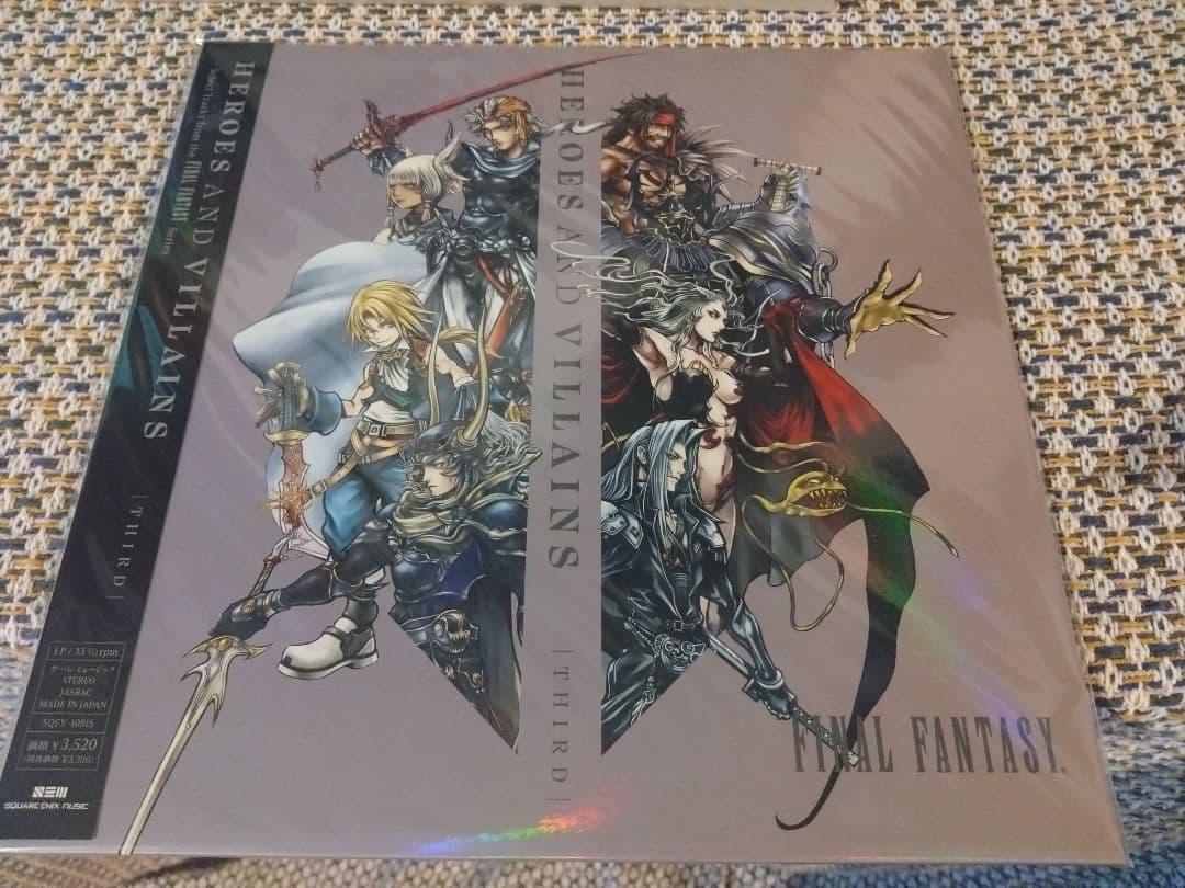 新品　未使用　HEROES AND VILLAINS FINAL FANTASY
