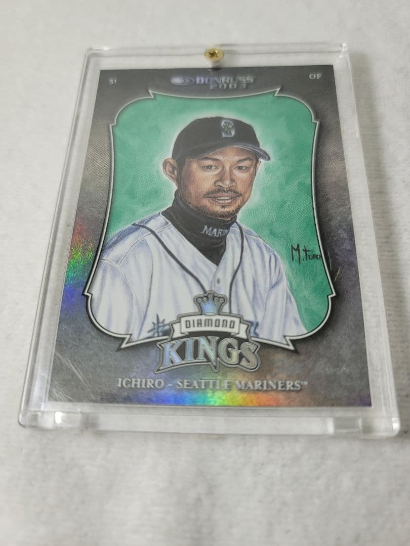イチロー⭐DONRUSS⭐DIAMOND KINGS 1/1