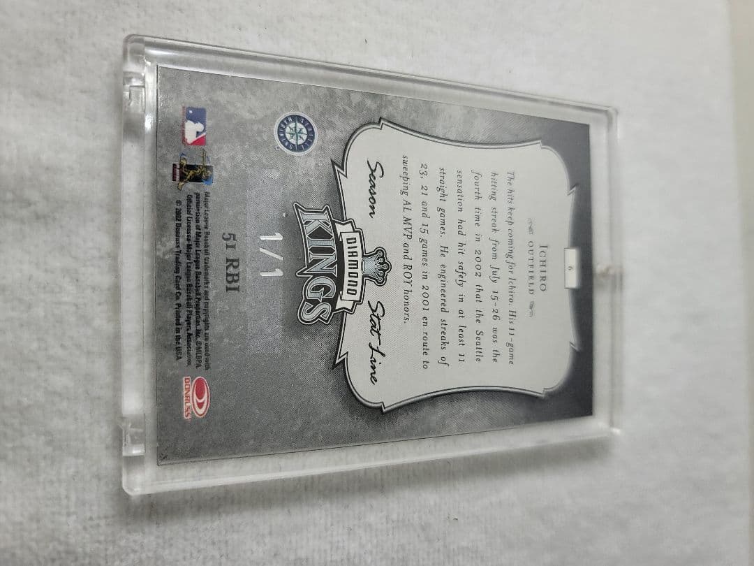 イチロー⭐DONRUSS⭐DIAMOND KINGS 1/1