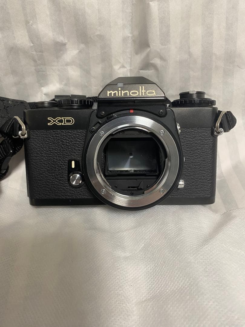 n*n様 MINOLTA ミノルタ XD レンズ(MD 50/3.5)付き