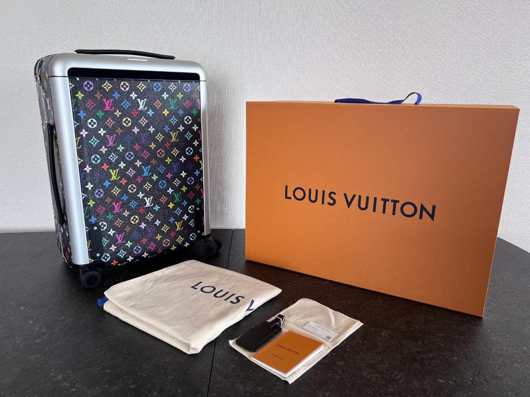 【新品・定価以下】ルイヴィトンTMスーツケース ホライゾン　マルチカラーブラック