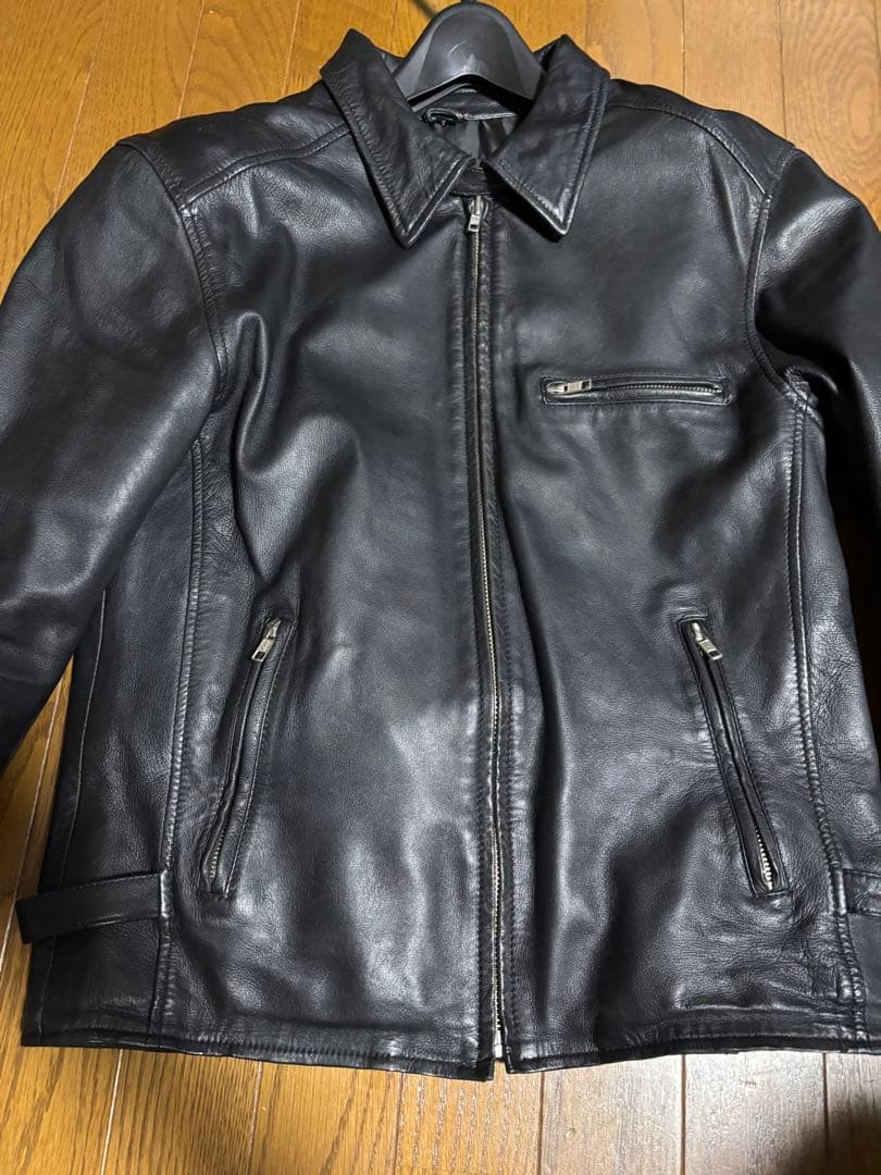デグナー 本革　レザージャケット　L　黒　ライダース