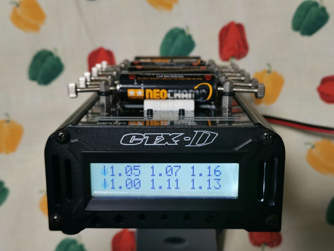 ミニ四駆　放電器　マッチモアCTX-D　WAVE lightring2のセット