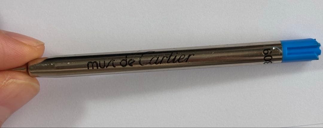 カルティエ ボールペン ヴィンテージ 金張り　回転式　carter