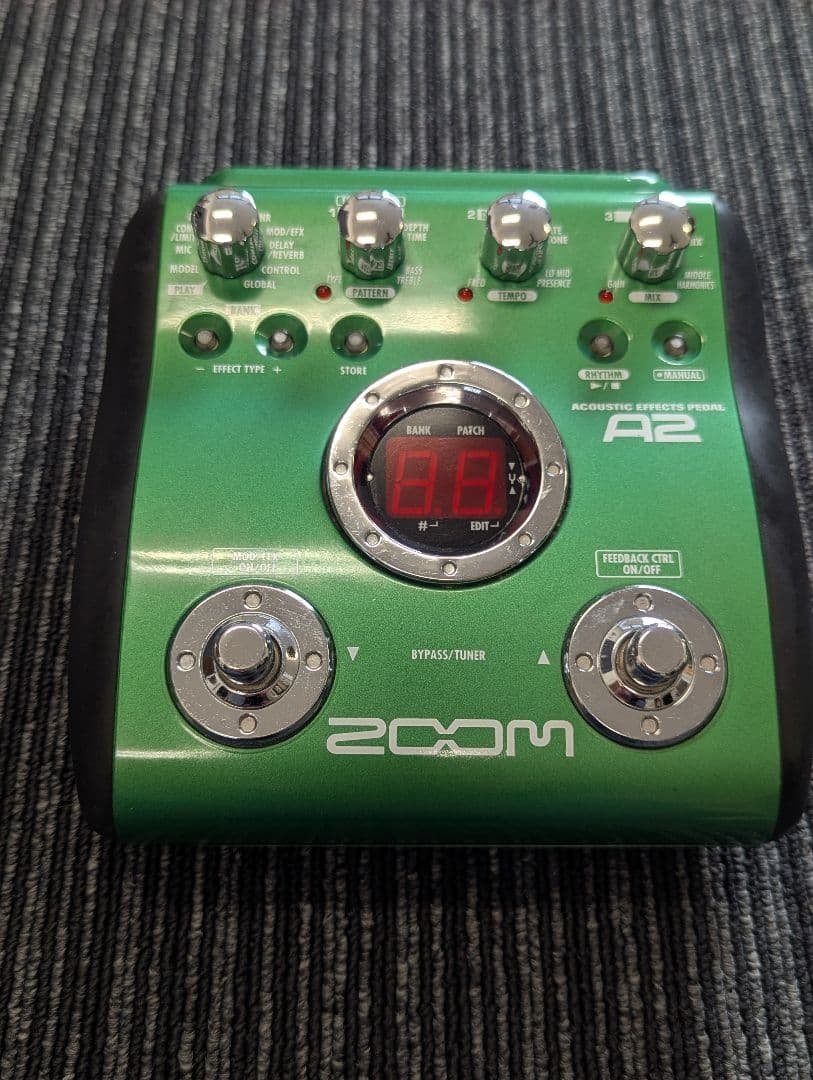 ZOOM A2 エレアコ用マルチエフェクター