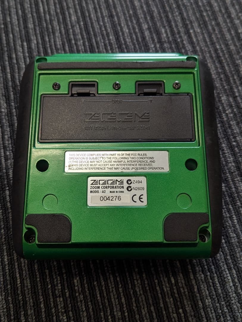 ZOOM A2 エレアコ用マルチエフェクター