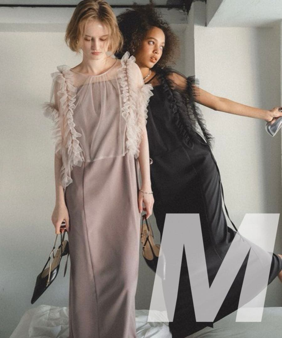 イ★新品タグ付き★et.UNiVER Frill bigshiape setup