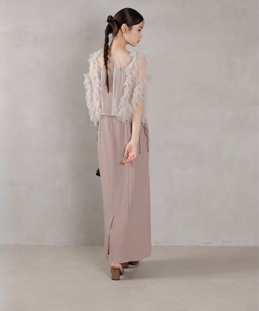 イ★新品タグ付き★et.UNiVER Frill bigshiape setup