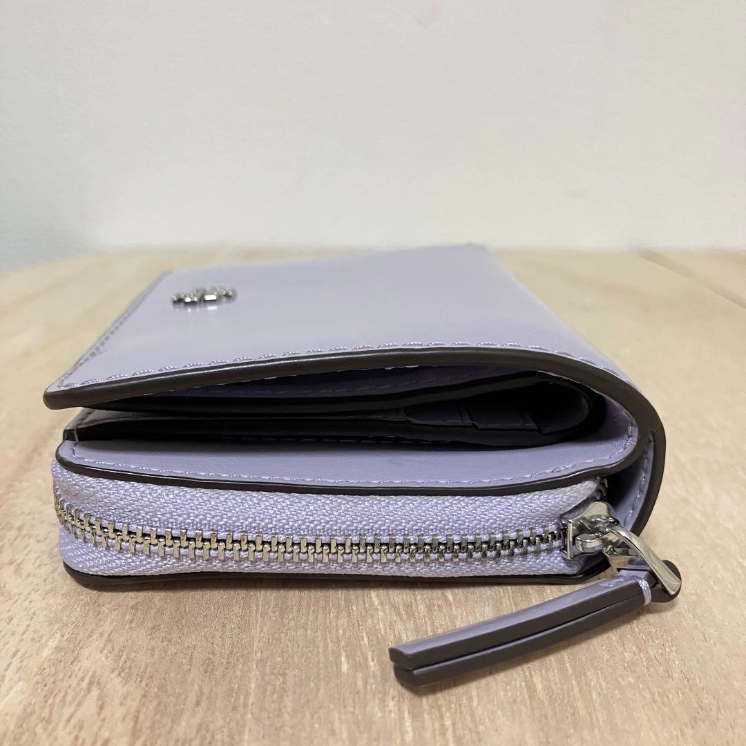 訳あり✨未使用✨タグ付トリーバーチ エマーソン ミニ財布 ラベンダー✨福財布
