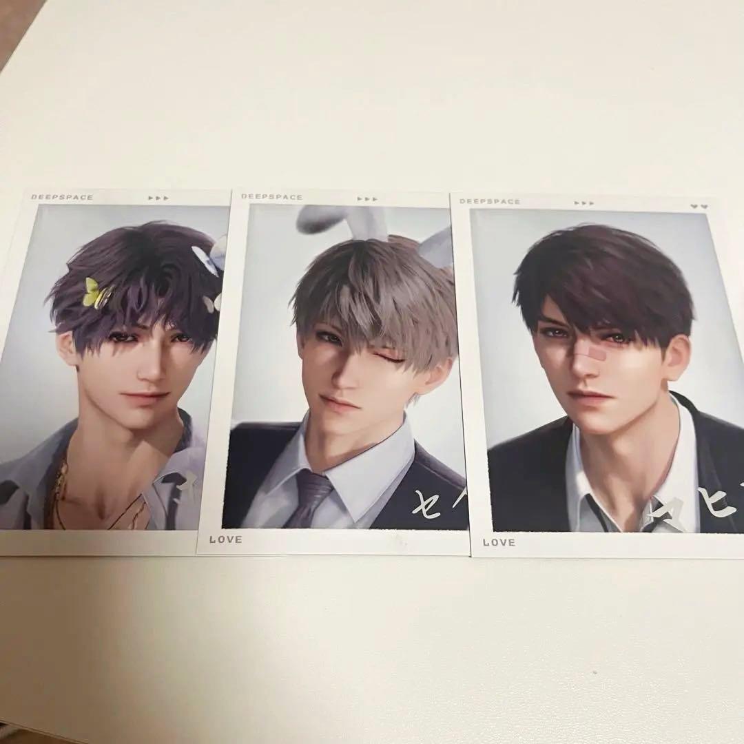 恋と深空 TGS ノベルティ ホムラ セイヤ マヒル フォトカード フォトカ