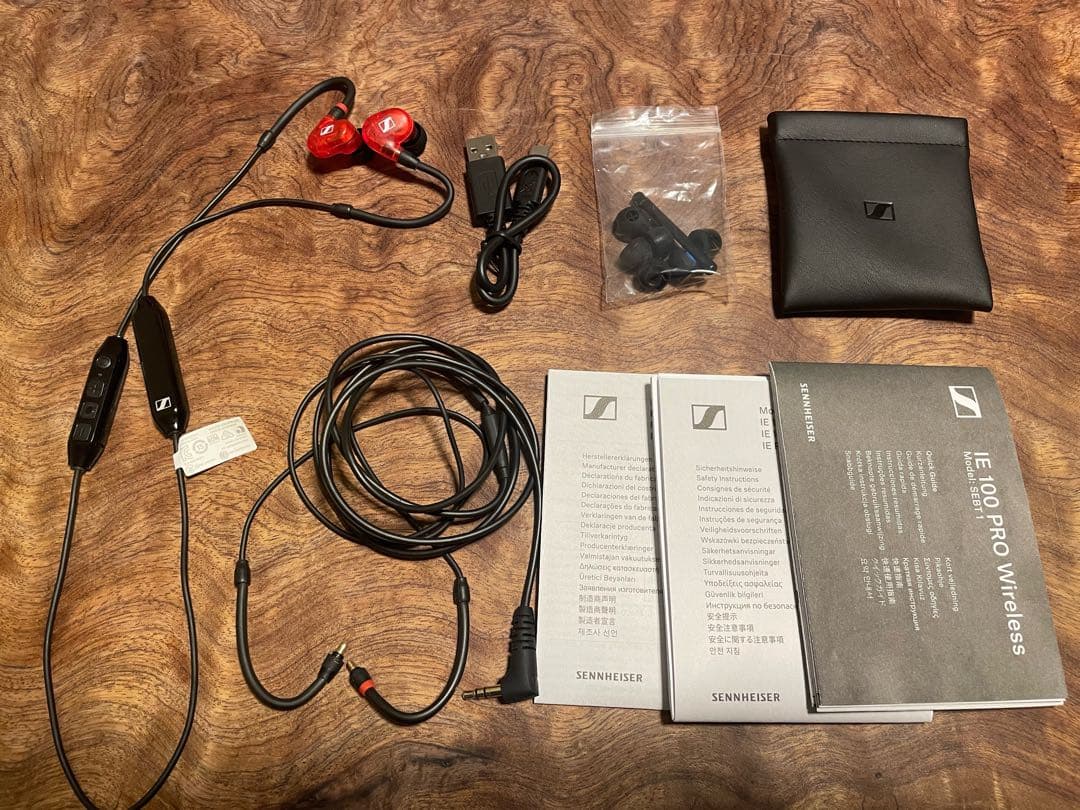 IE 100 PRO ゼンハイザー ※BT正常/右耳不動