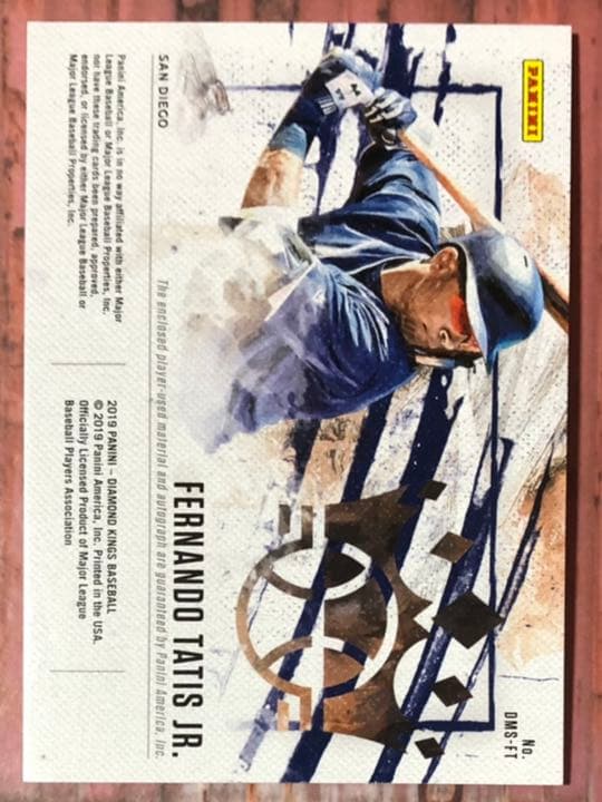 MLBカード　fernando tatis jr. RC relic auto