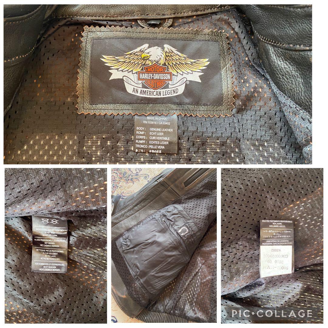 新品未使用HARLEY-DAVIDSON レザージャケット 在庫限り激安セール