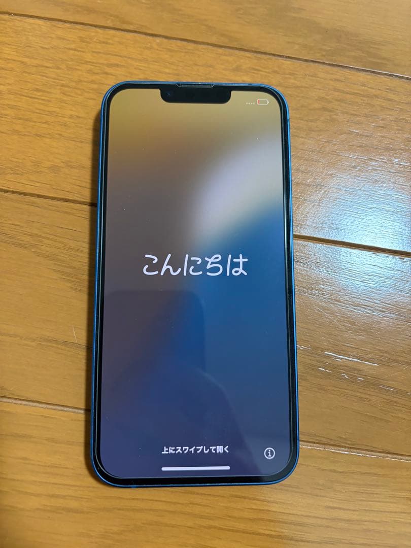 【SIMフリー・状態◎】iPhone13 128gb ブルー