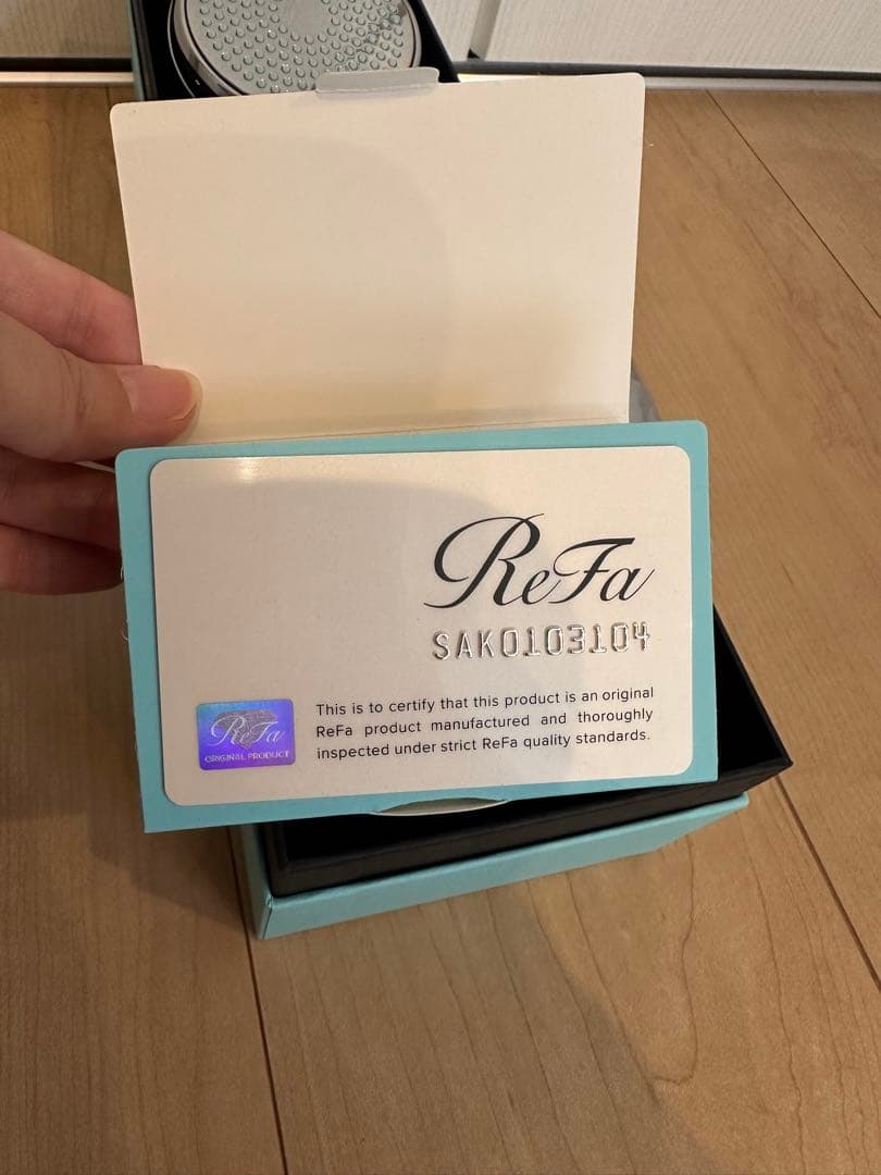 【新品未使用】ReFa シャワーヘッド 取扱説明書付き