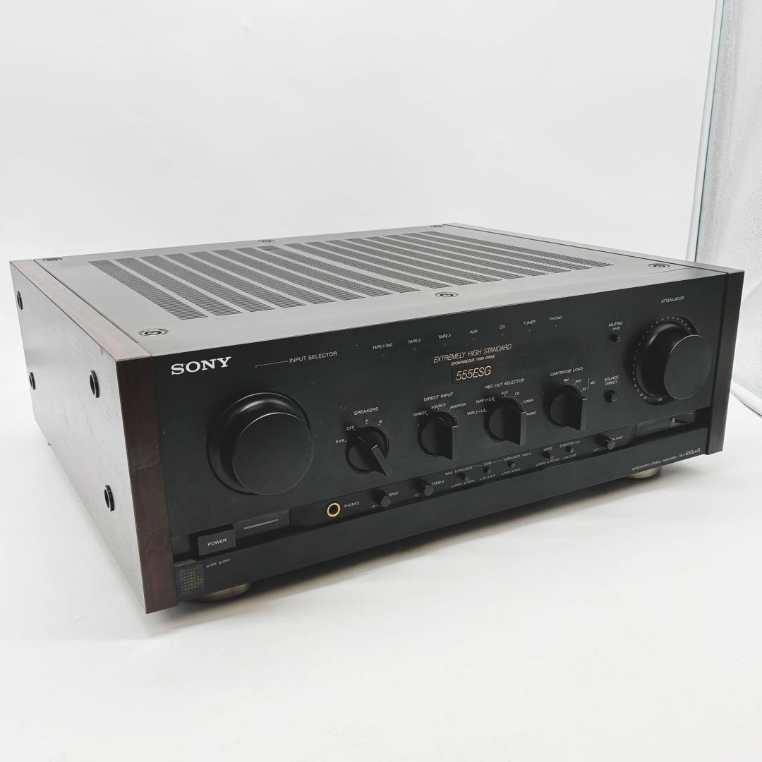 高級機✨SONY プリメインアンプ TA-F555ESG 動作チェックok