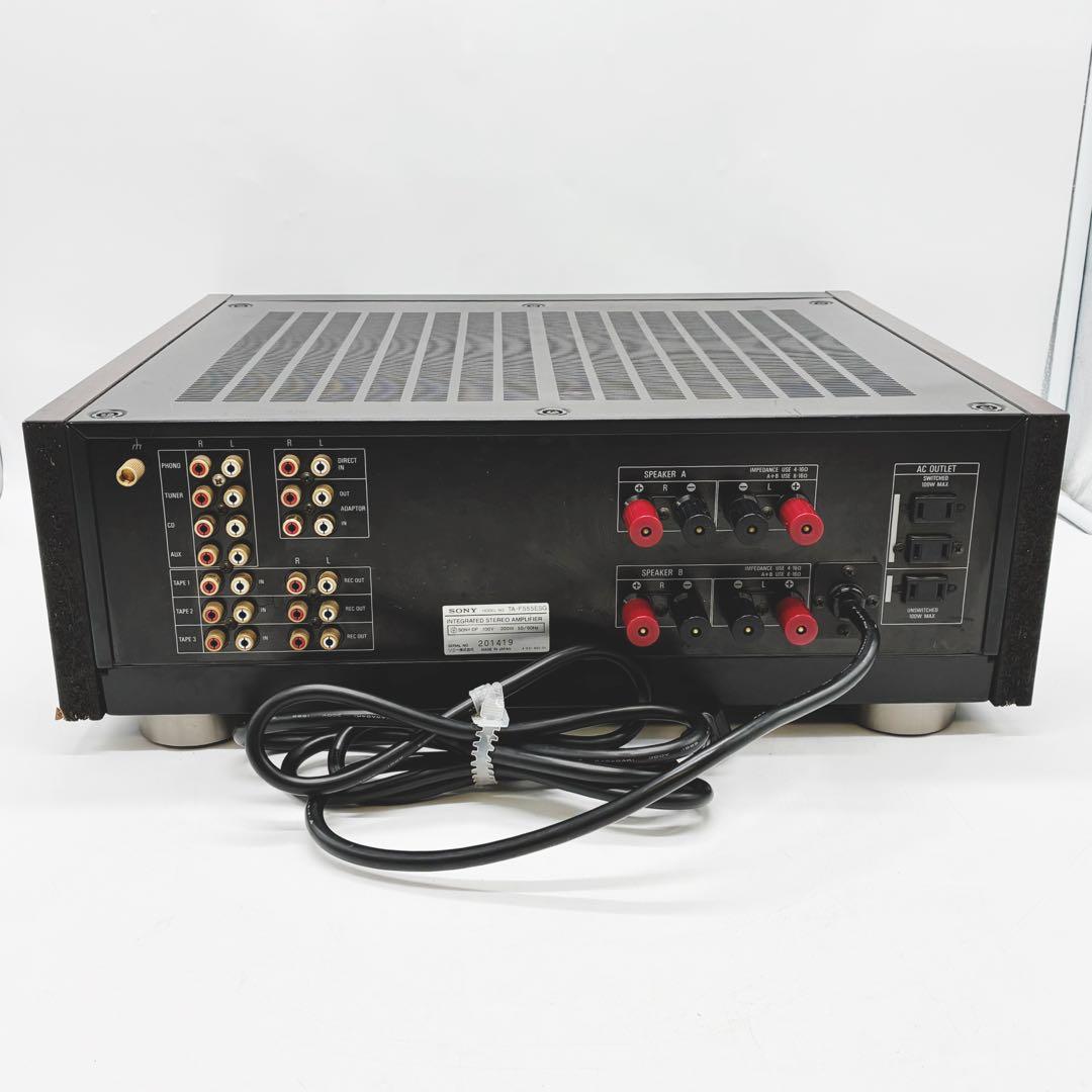 高級機✨SONY プリメインアンプ TA-F555ESG 動作チェックok