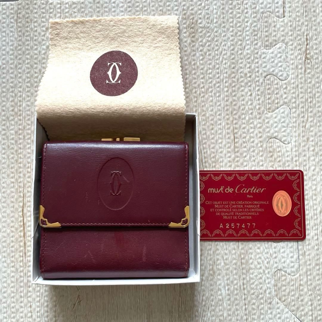 ★カルティエ★折り財布