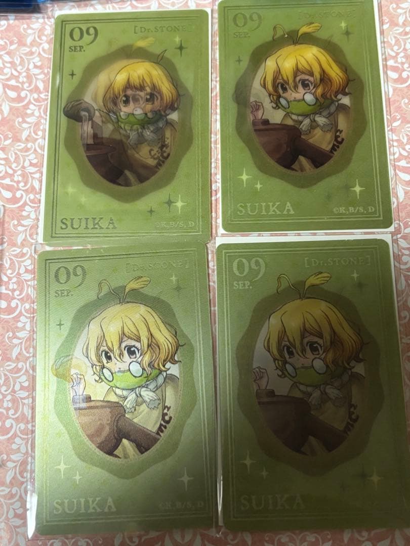 Dr.STONE トムス　ロフト　スイカ　缶バッジ　カード　セット