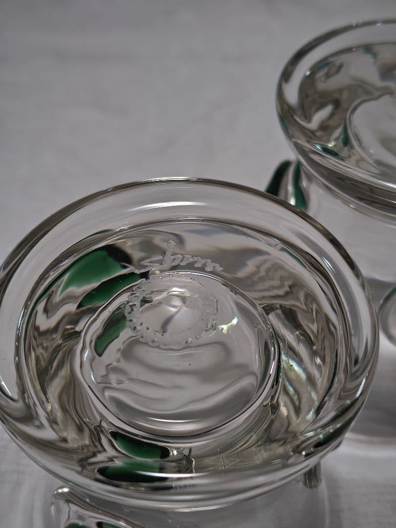 船木倭帆　プラントグラス２客セット　新品未使用　長期保管品