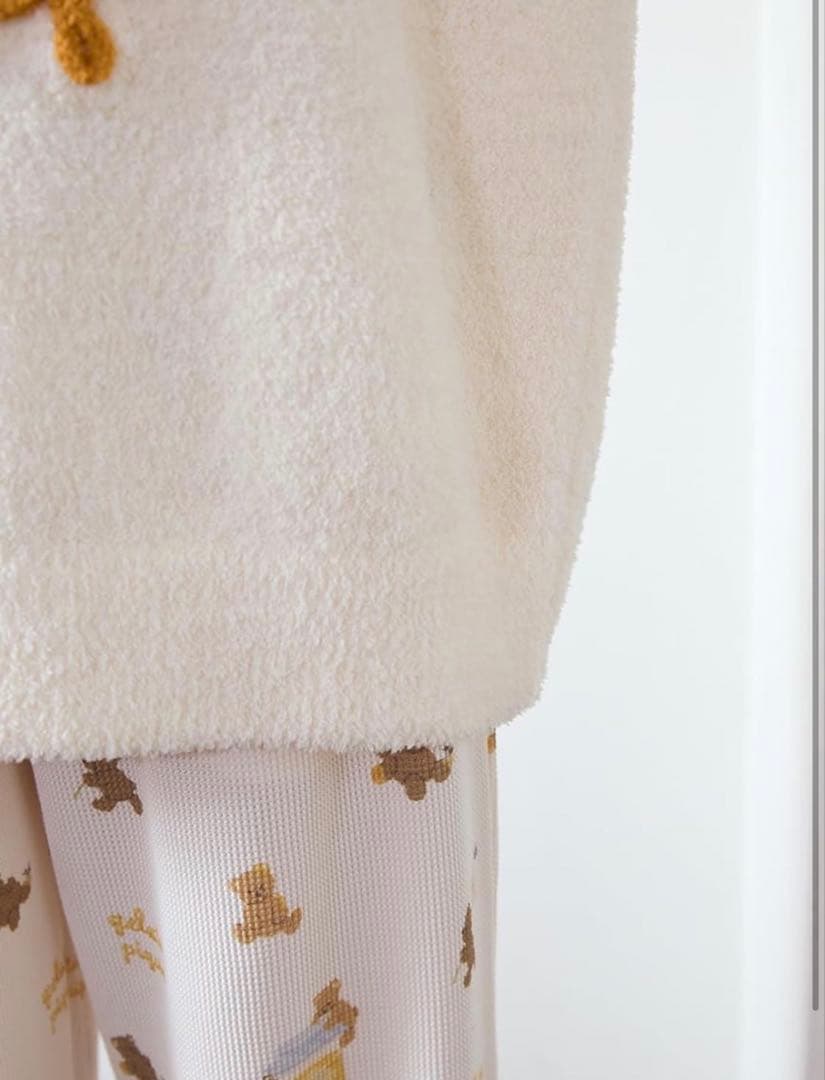 【大人気完売品】ジェラートピケ　ベビモコはちみつベア　プルオーバー　ハニーベア