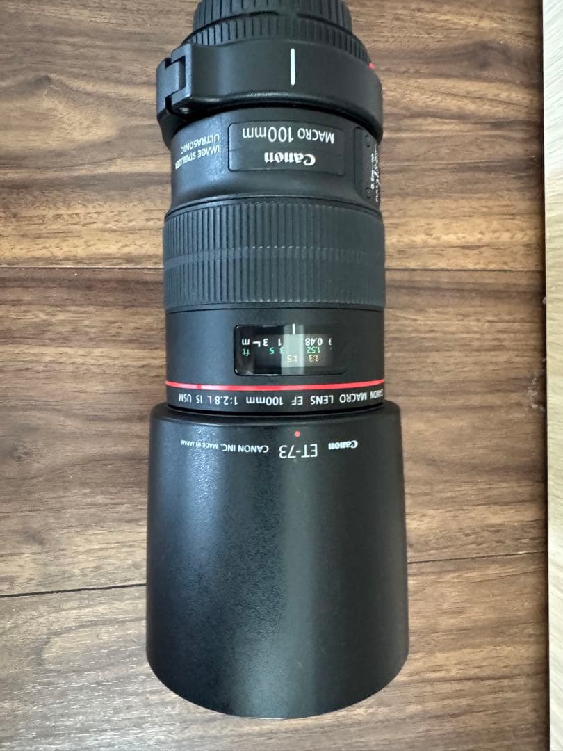 美品 EF 100mm F2.8L MACRO IS USM + オマケ