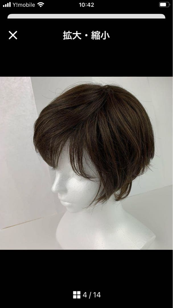 アートネイチャー　jo フルウィッグ　機械植え　レディース