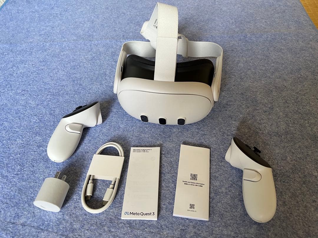  Quest 3 512GB　メタクエスト3　VRヘッドストラップ付き