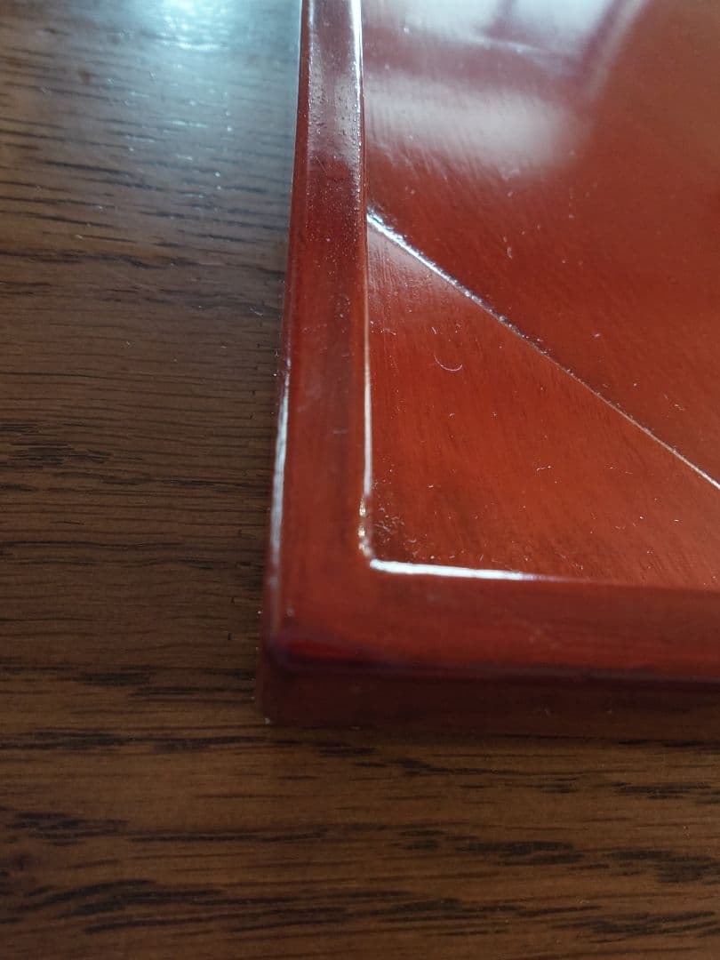 後藤塗盆　33㎝