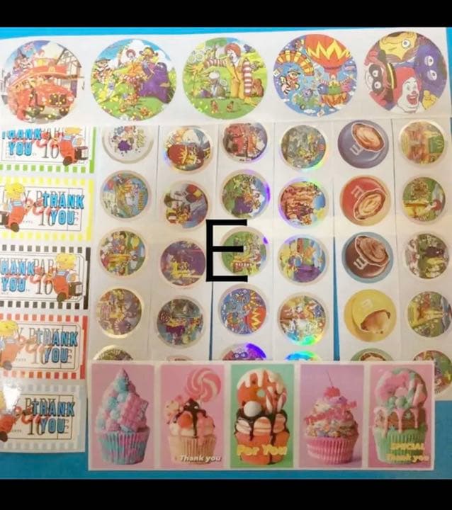 海外ロールシール  マクドナルド・ｍ＆ｍ