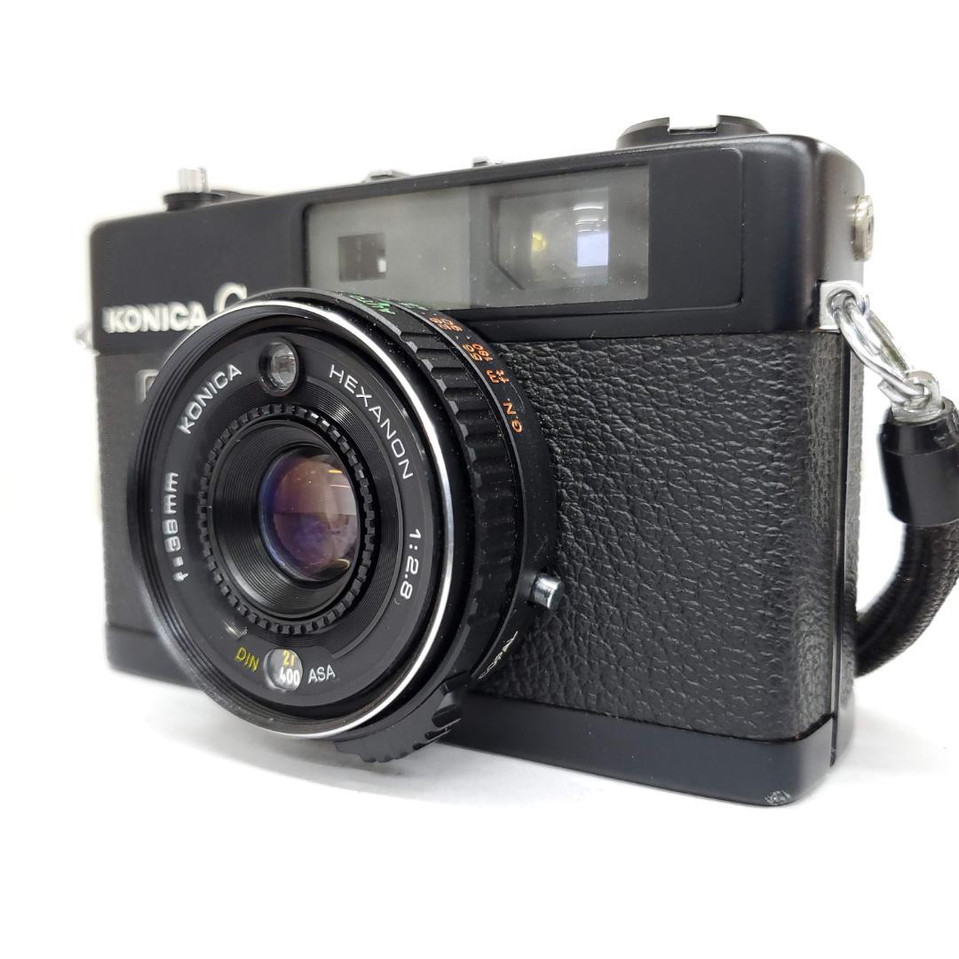フィルムカメラ KONICA C35 Flash matic F1219-409-6v p
