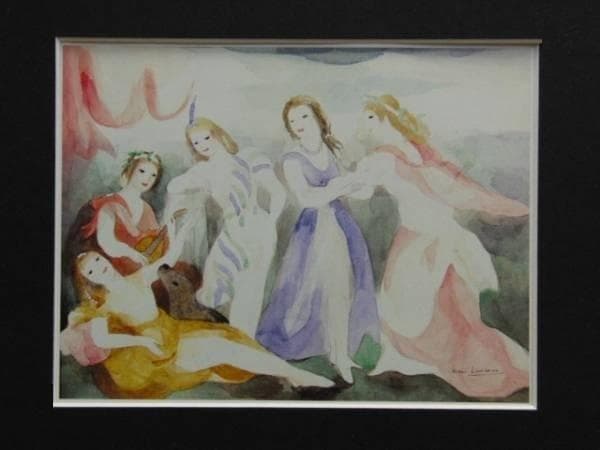 Marie Laurencin、LA PRINCESSE、海外版超希少レゾネより