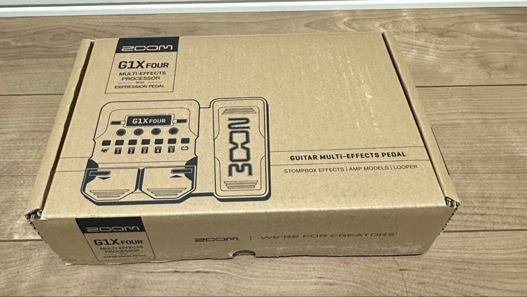 Zoom G1X FOUR ギター用マルチエフェクター（ズーム）