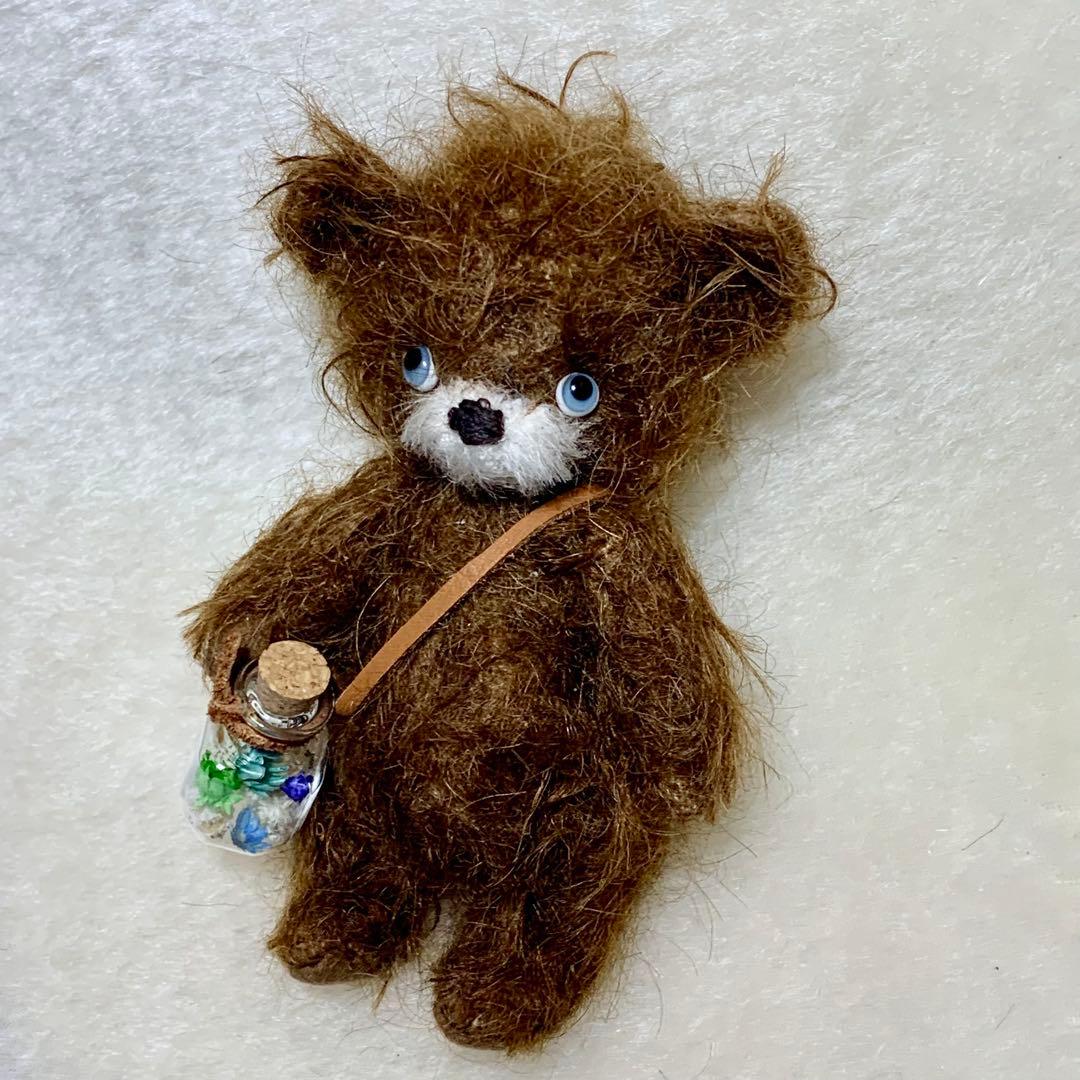 h*i様 テディベア 個性的な子 ブラウンカラー ポンチ目 可愛い