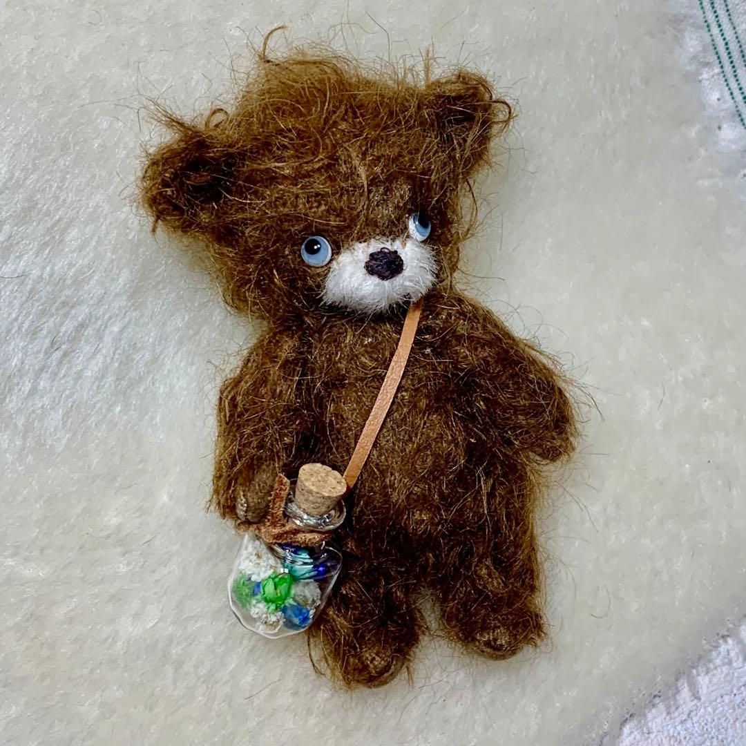h*i様 テディベア 個性的な子 ブラウンカラー ポンチ目 可愛い